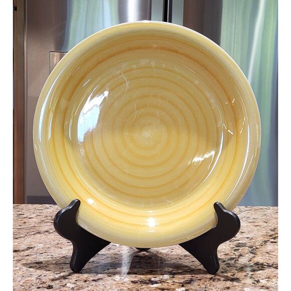 Phillip & Richard Swirl Dinner Plate Yellow (Qty 1) 10 1/2" - Picture 2 of 10